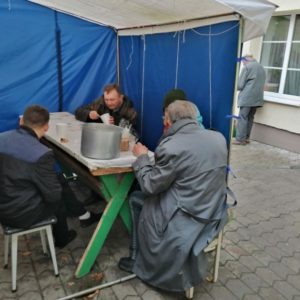 Suppenküche in Grodno